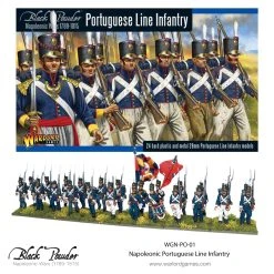 WARLORD GAMES WGN-PO-01 Napoleonic Portuguese Line Infantry