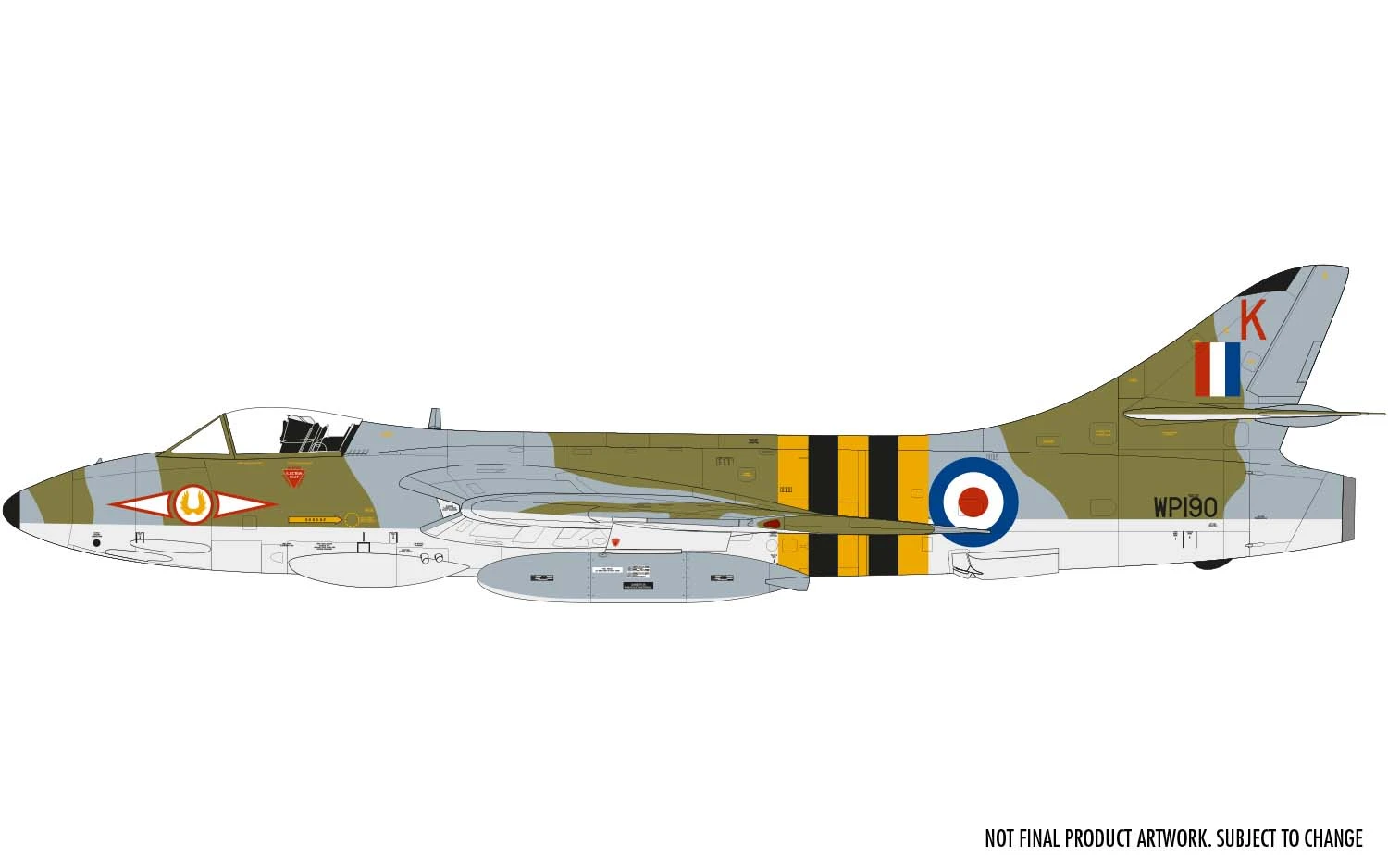 A09189 Airfix Hawker Hunter F.4 / F.5 / J.34 1:48 Scale 7 A09189 Airfix Hawker Hunter F.4 / F.5 / J.34 1:48 Scale - Image 5