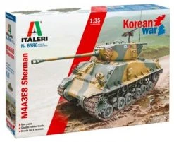 Italeri 6586 M4A3E8 Sherman Korean War 1:35