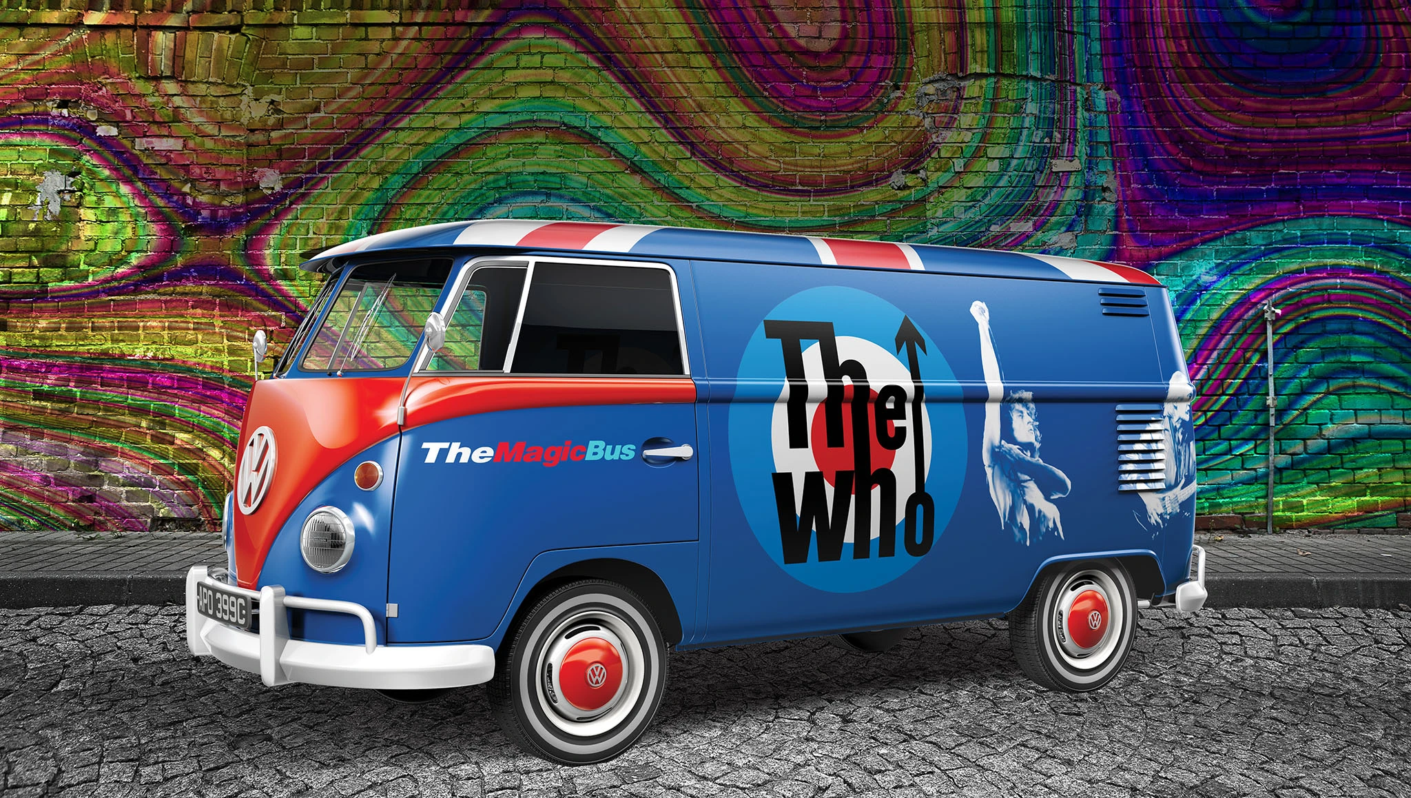 REVELL 1/24 VW T1 THE WHO MAGIC BUS STARTER SET 5 REVELL 1/24 VW T1 THE WHO MAGIC BUS STARTER SET - Image 3
