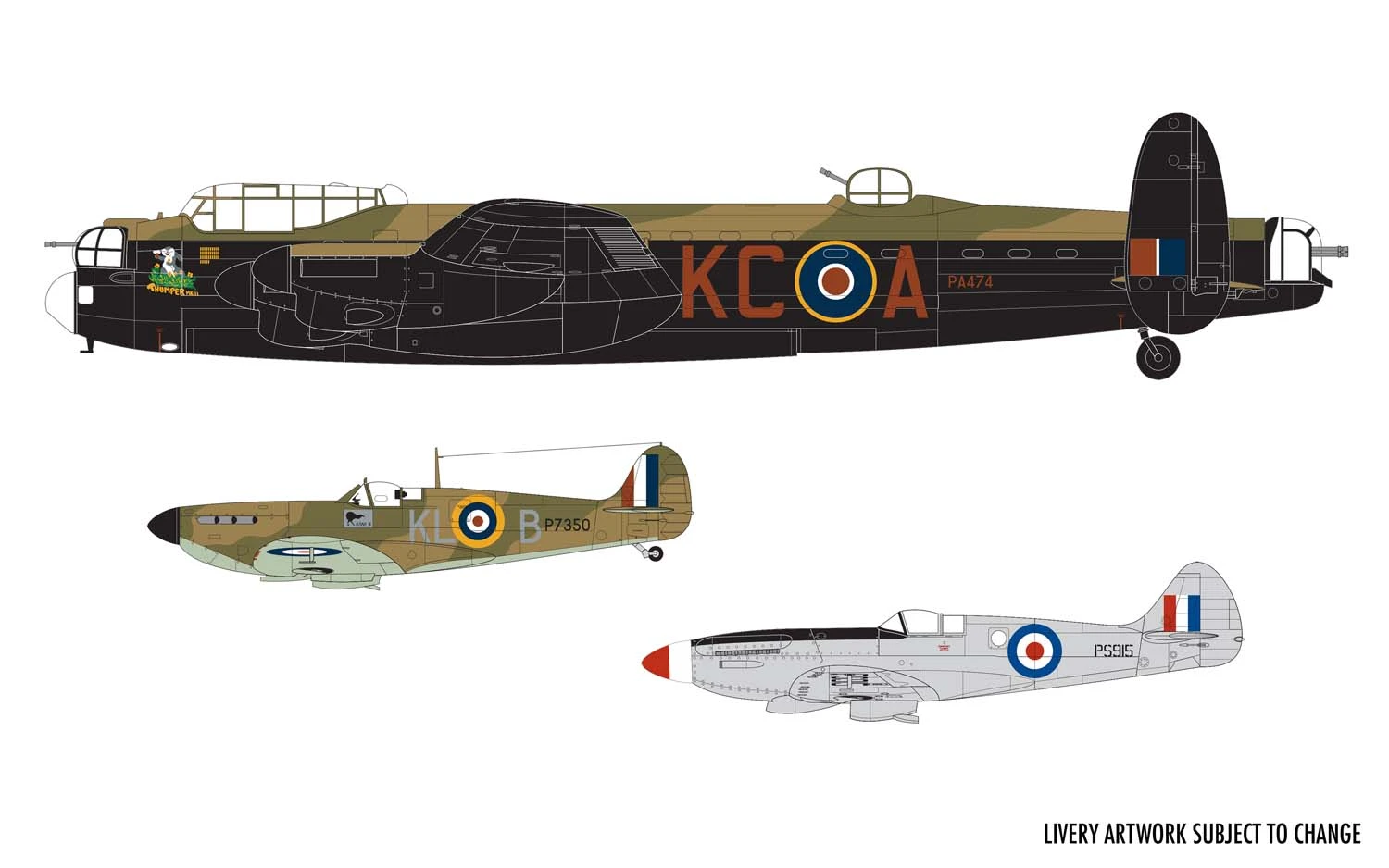 A50182 Airfix Battle Of Britain Memorial Flight 1:72 Scale Gift Set 4 A50182 Airfix Battle Of Britain Memorial Flight 1:72 Scale Gift Set - Image 2