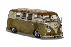 Corgi Vanguards VA14501 Volkswagen Campervan Type 2 1500, Rat Look Mango Green And Seagull Grey