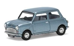 CORGI VA01317 Austin Se7en Deluxe, Vanden Plas Mini Lord Austin S Daughter Irene Austin, Princess Blue-Grey Metallic