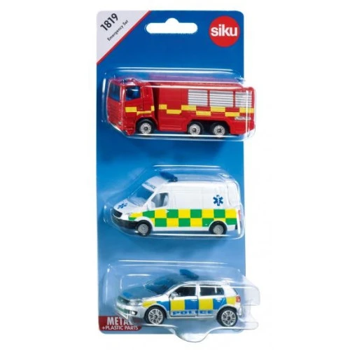 Siku 1819 – 1:87 Emergency Set 3 Siku 1819 – 1:87 Emergency Set