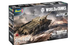REVELL 03507 WORLD OF TANKS SU-100 EASY-CLICK KIT (1:72 SCALE)