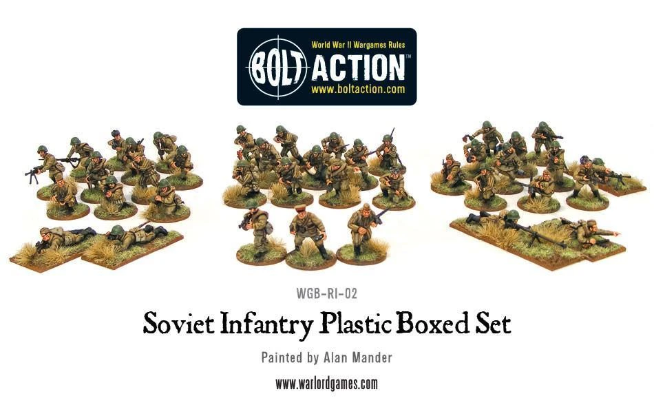 Warlord Games Bolt Action 402014003 – Soviet Infantry 28mm Figures 4 Warlord Games Bolt Action 402014003 – Soviet Infantry 28mm Figures - Image 2