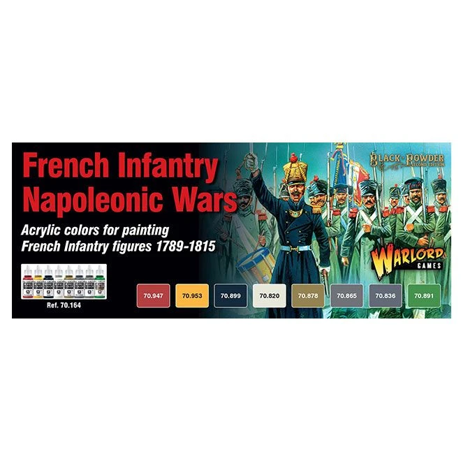 VALLEJO Black Powder – French Napoleonic Paint Set 3 VALLEJO Black Powder – French Napoleonic Paint Set