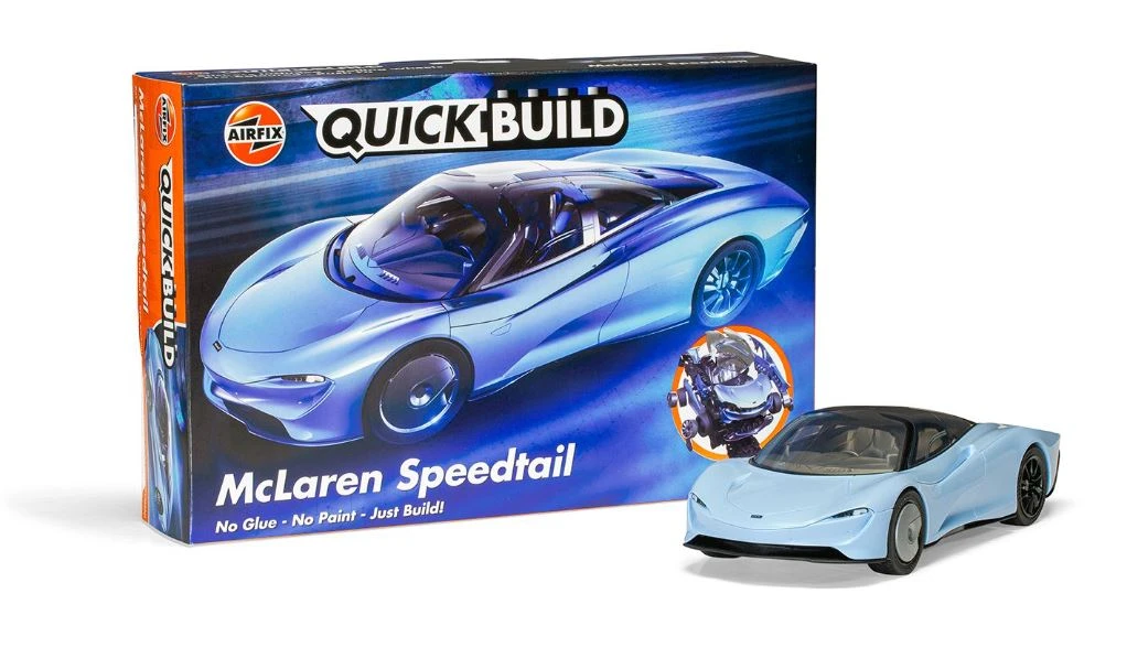 AIRFIX J6052 QUICKBUILD McLaren Speedtail 3 AIRFIX J6052 QUICKBUILD McLaren Speedtail