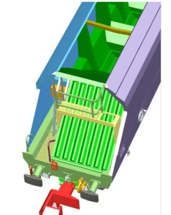 DAPOL 2F-050-105 O&K JHA (MIDDLE HOPPER) FOSTER YEOMAN LATE 19370 N GAUGE