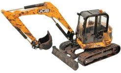 BRITAINS 43279 JCB Midi Excavator (Muddy)