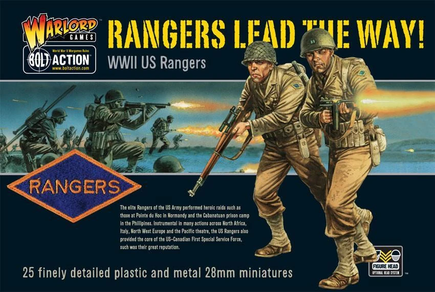 Italeri Bolt Action WGB-AI-02 – US Rangers Boxed Set 1:56