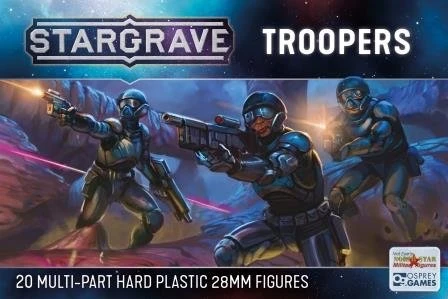 North Star STARGRAVE SGVP003 TROOPERS 20 MULTI-PART HARD PLASTIC 28MM FIGURES 3 North Star STARGRAVE SGVP003 TROOPERS 20 MULTI-PART HARD PLASTIC 28MM FIGURES