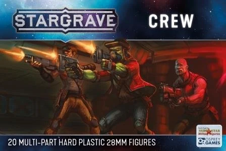 North Star STARGRAVE SGVP01 CREW 20 MULTI-PART HARD PLASTIC 28MM FIGURES 3 North Star STARGRAVE SGVP01 CREW 20 MULTI-PART HARD PLASTIC 28MM FIGURES