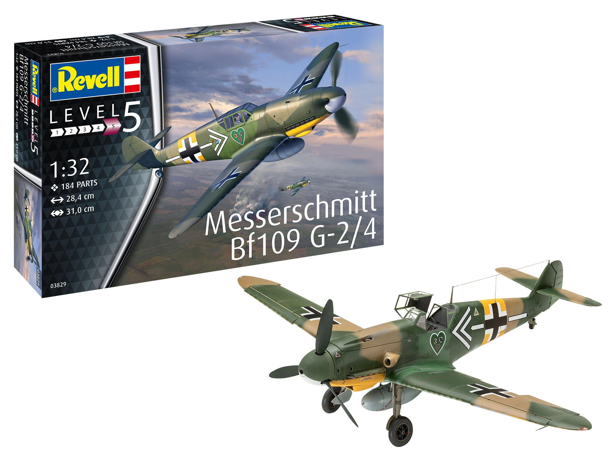 REVELL 03829 Messerschmitt Bf109G-2/4 - Image 7