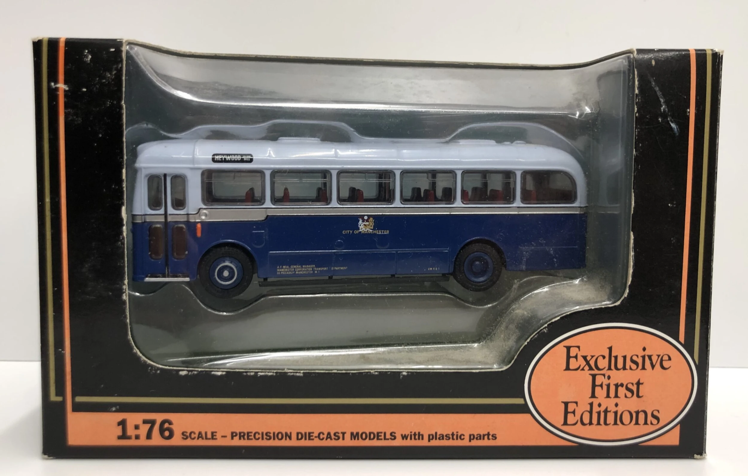 Exclusive First Editions BET Style Bus Leyland Tiger Cub Manchester City 1:76 E24314