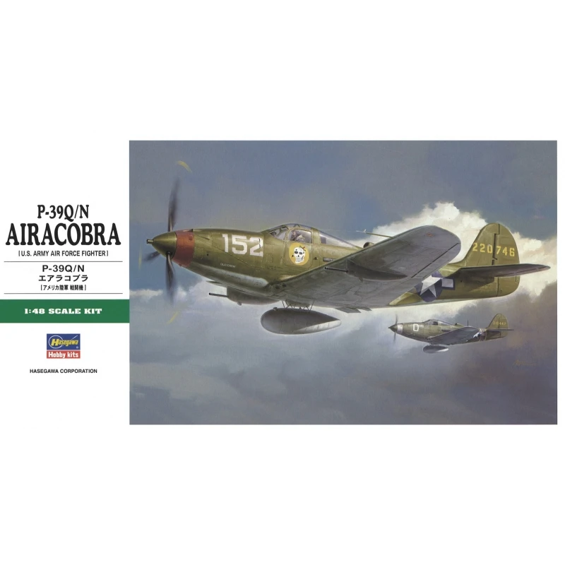 HASEGAWA 09093 1:48 P-39Q/N AIRACOBRA – US ARMY AIR FORCE FIGHTER 3 HASEGAWA 09093 1:48 P-39Q/N AIRACOBRA – US ARMY AIR FORCE FIGHTER