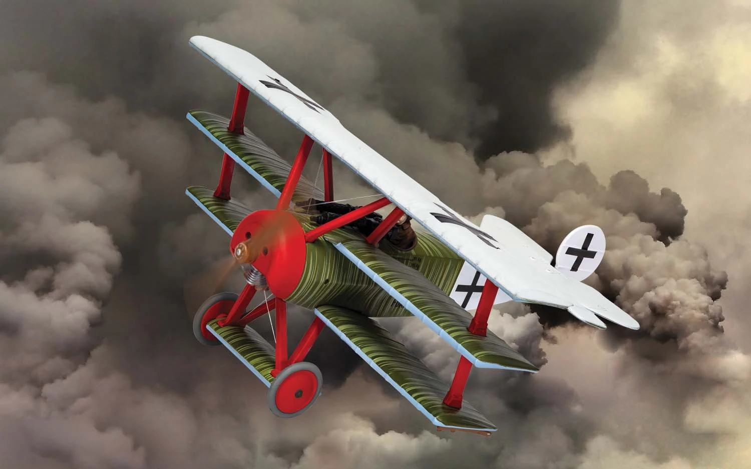Corgi AA38312 Fokker DR1 Triplane Ltn Hans Weiss 4 Corgi AA38312 Fokker DR1 Triplane Ltn Hans Weiss - Image 2