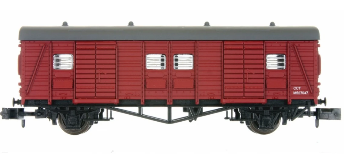 DAPOL 2F-047-010 N GAUGE CCT VAN BR MAROON M527047 3 DAPOL 2F-047-010 N GAUGE CCT VAN BR MAROON M527047
