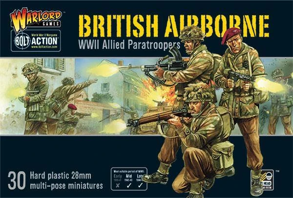 Warlord Games BOLT ACTION 402011009 – British Airborne 1:56 3 Warlord Games BOLT ACTION 402011009 – British Airborne 1:56