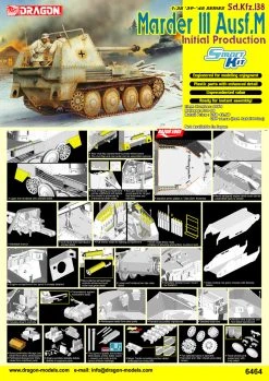 DRAGON 6464 1/35 MARDER III AUSF.M INITIAL PRODUCTION