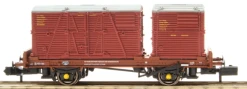 RAPIDO UK 921005 BR Conflat P Crimson No B933182 N Scale