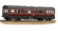 GRAHAM FARISH 374-880 LMS 50ft Inspection Saloon BR Maroon (Black Ends)