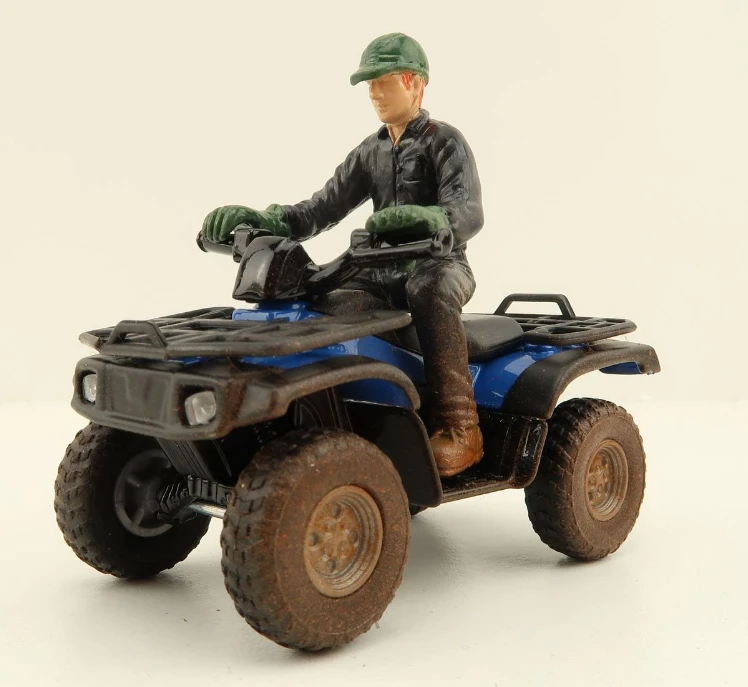 SIKU 3054 Massey Ferguson SGTV Quad Bike With Driver 1/32 SCALE