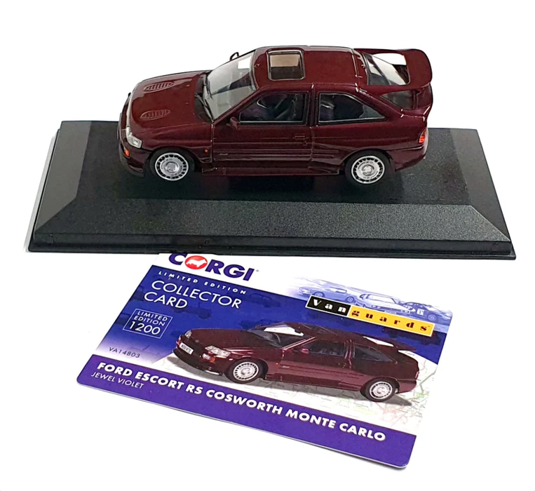 Corgi Vanguards VA14803 Ford Escort RS Cosworth Monte Carlo – Jewel Violet 2 Corgi Vanguards VA14803 Ford Escort RS Cosworth Monte Carlo – Jewel Violet