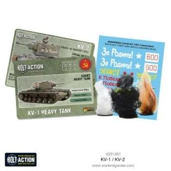 Warlord Games Bolt Action 402014001 β KV-1 / KV β 2 Heavy Tank 1/56 SCALE