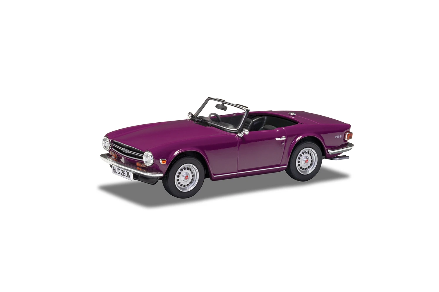 Corgi VA14701 Triumph TR6 Magenta 4 Corgi VA14701 Triumph TR6 Magenta - Image 2