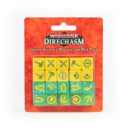Games Workshop Warhammer Underworlds – Direchasm Grand Alliance Destruction Dice Pack