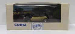 CORGI Mini Cooper In Black With Wickerwork Trim