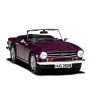 Corgi VA14701 Triumph TR6 Magenta -Warlordgames Shop 9745a6af95b552946f284fc3695278fa