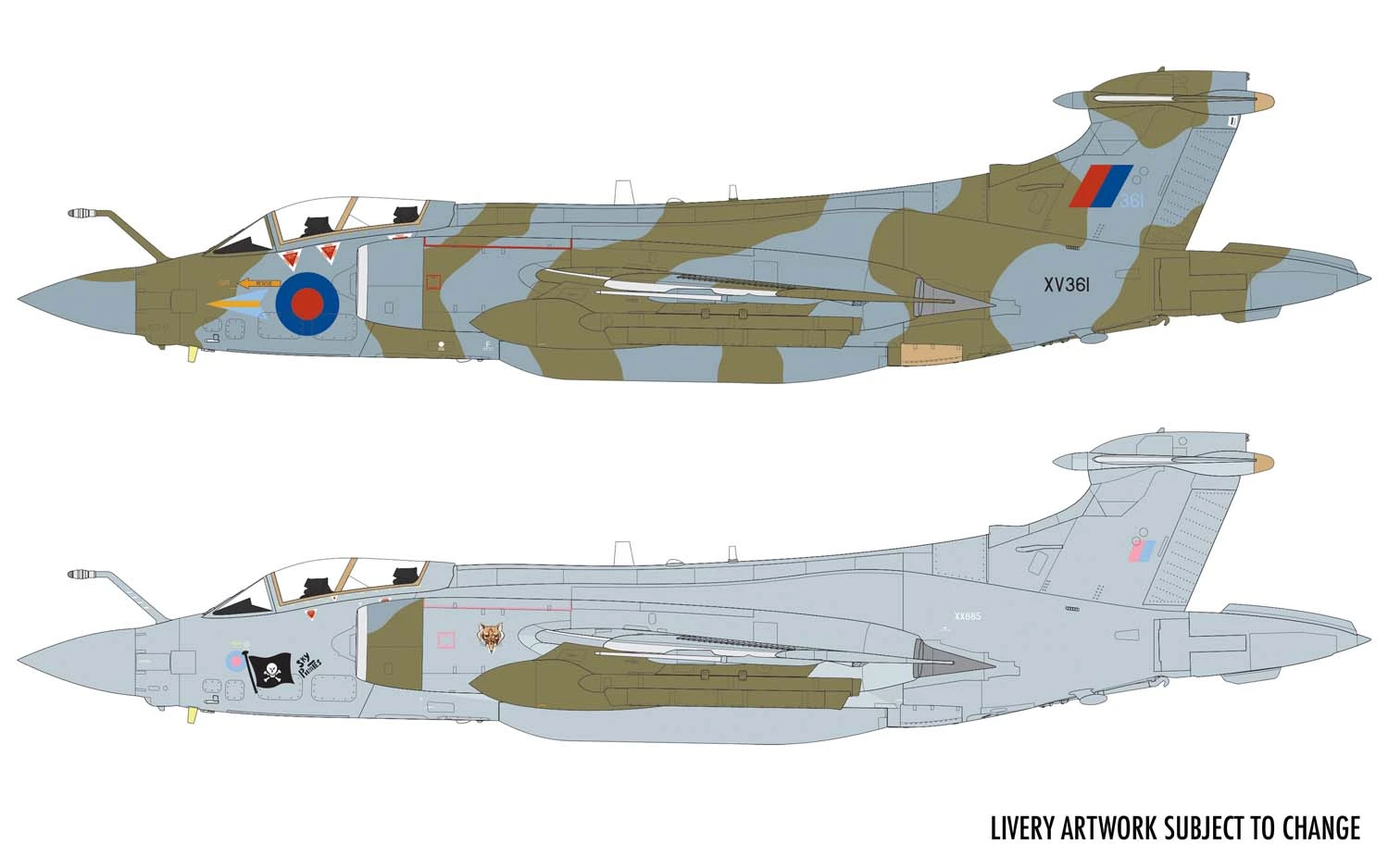 A06022 Airfix Blackburn Buccaneer S.2B 1:72 Scale 3 A06022 Airfix Blackburn Buccaneer S.2B 1:72 Scale