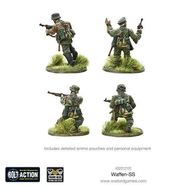 Warlord Games Bolt Action Waffen SS 1:56 Scale 3 Warlord Games Bolt Action Waffen SS 1:56 Scale