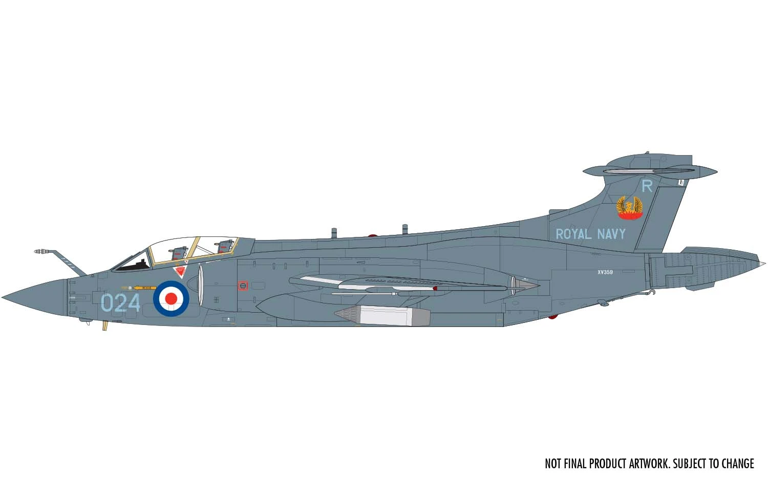 A06021 Airfix Blackburn Buccaneer S.2C 1:72 Scale - Image 3