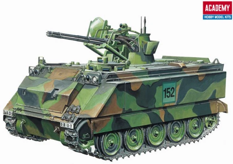Academy 1360 M163A1/2 Vulcan Spaag 3 Academy 1360 M163A1/2 Vulcan Spaag
