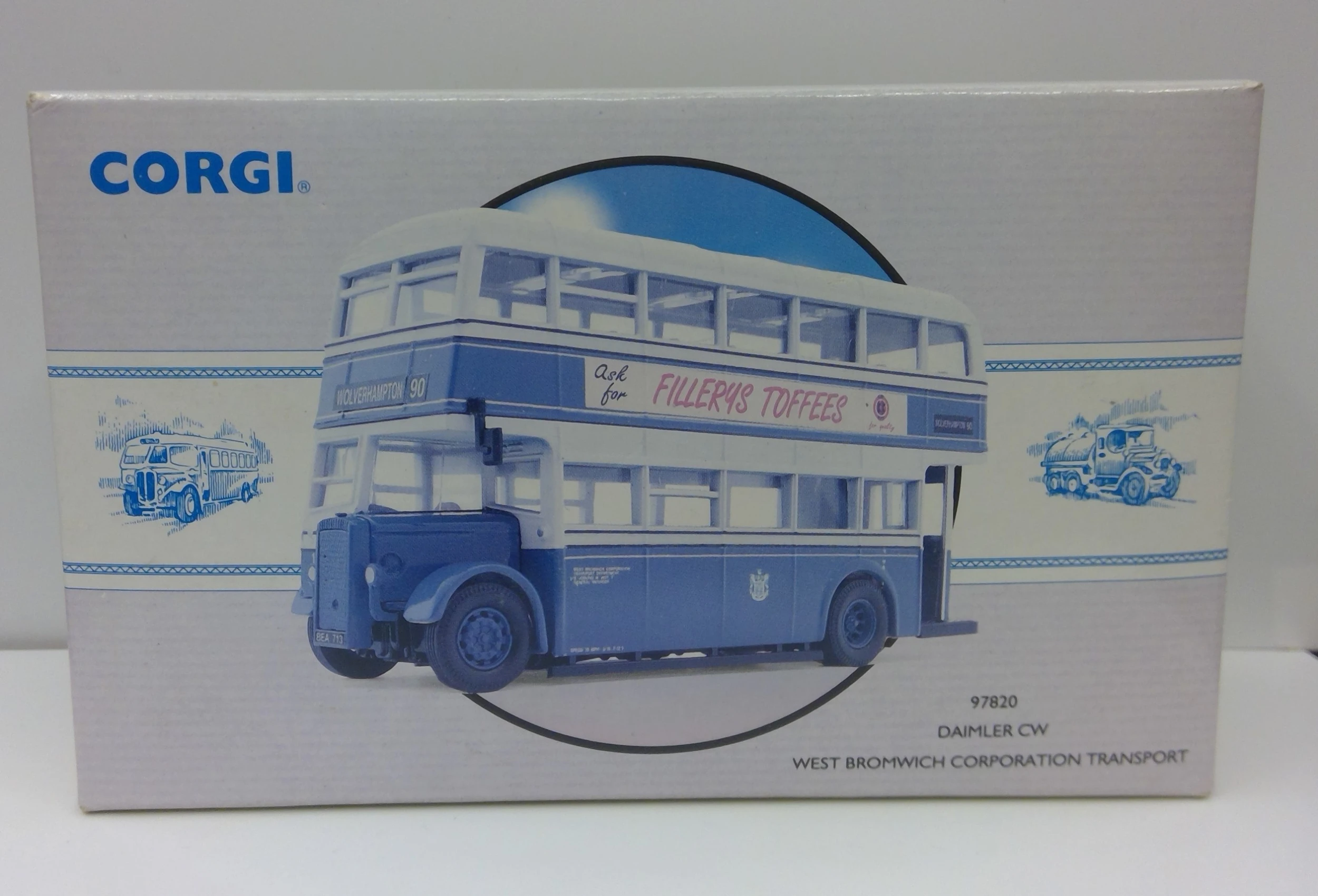 CORGI Classics Daimler CW West Bromwich Corporation Transport 1:50 3 CORGI Classics Daimler CW West Bromwich Corporation Transport 1:50
