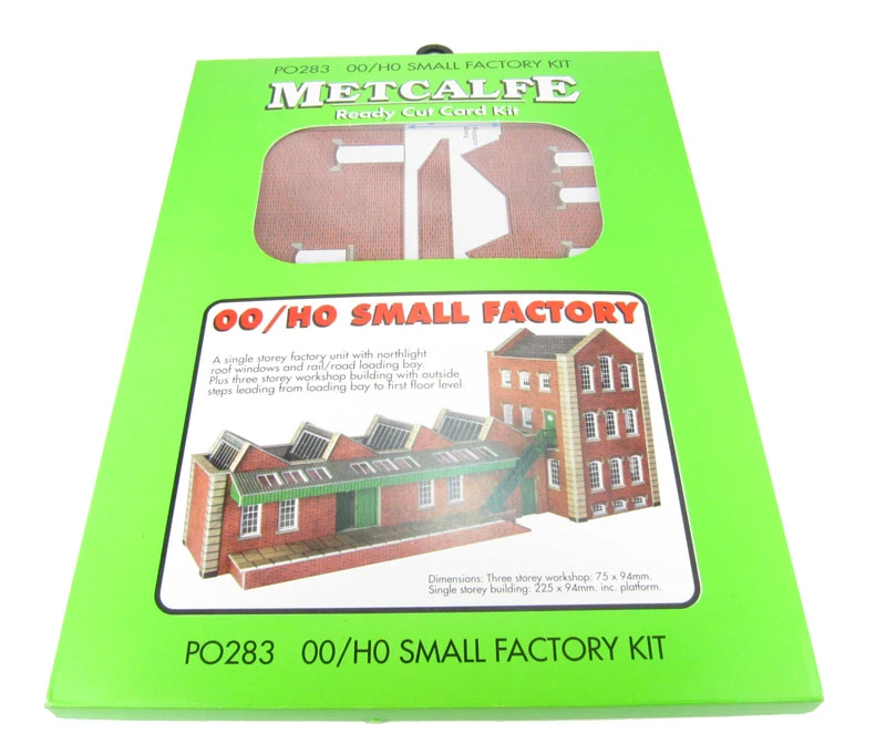 PO283 Metcalfe OO/H0 Small Factory Kit 3 PO283 Metcalfe OO/H0 Small Factory Kit