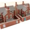 PN103 Metcalfe N Gauge Red Brick Terraced Houses Kit -Warlordgames Shop MET pn103 2