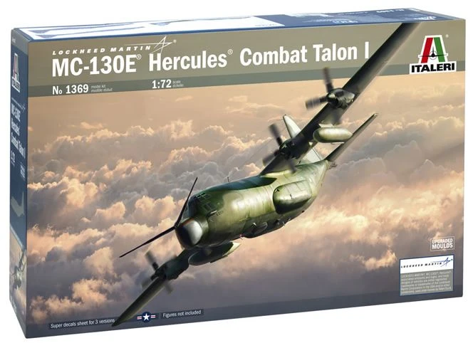 Italeri 1369 1/72 MC-130H HERCULES COMBAT TALON L Plastic Model Kit 3 Italeri 1369 1/72 MC-130H HERCULES COMBAT TALON L Plastic Model Kit