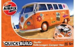J6032 Airfix QUICKBUILD VW Camper Van ‘Surfin” Edition