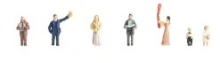 FALLER 155606 WEDDING GUESTS FIGURE SET N GAUGE