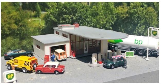 GAUGEMASTER GMKD1003 SERVICE STATION KIT 1:148 Scale, N Scale 3 GAUGEMASTER GMKD1003 SERVICE STATION KIT 1:148 Scale, N Scale