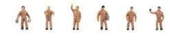 FALLER 155609 UPS PARCEL OPERATIVES FIGURE SET N GAUGE