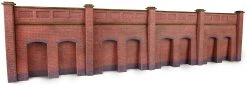 PN145 Metcalfe N Gauge Retaining Wall (Red Brick) Kit