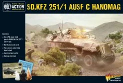 Warlord Games Bolt Action 402012025 – SD.KFZ 251/1 Ausf C Hanomag 1:56 Scale