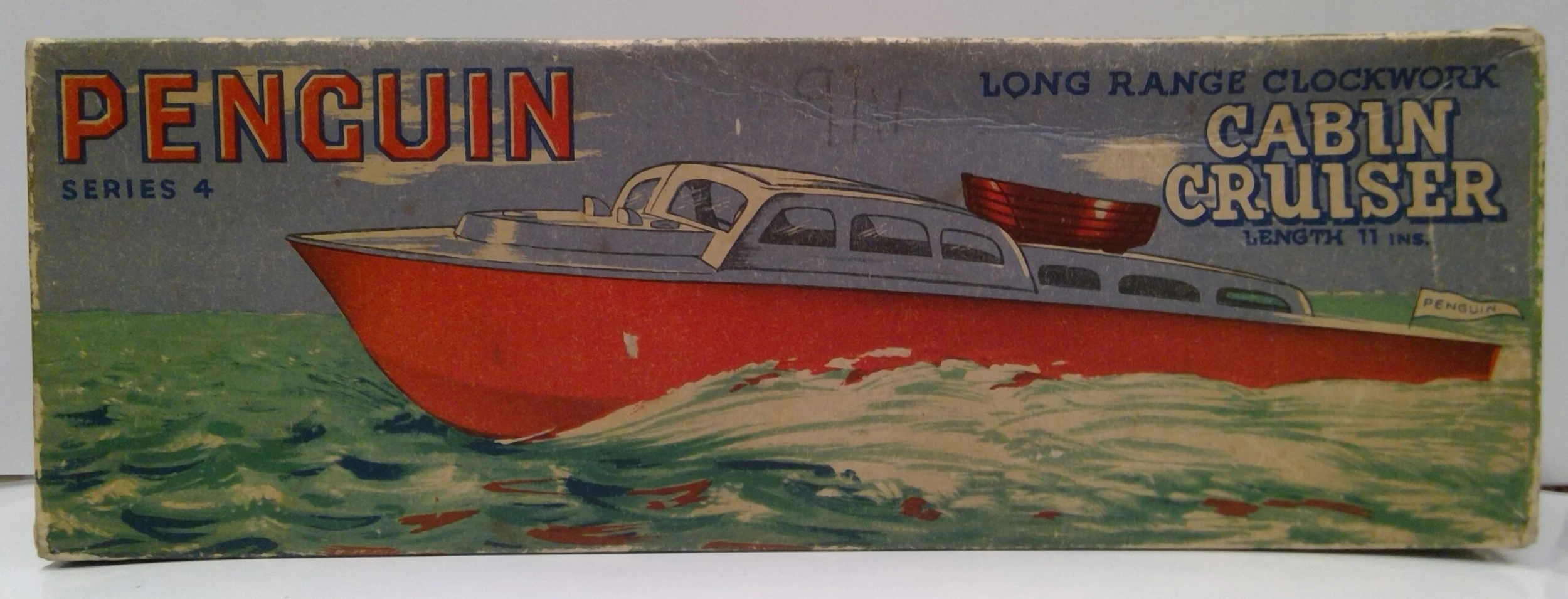 Penguin Long Range Clockwork Cabin Cruiser 3 Penguin Long Range Clockwork Cabin Cruiser