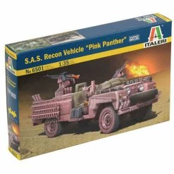 Italeri 6501 “Pink Panther” Land Rover S.A.S. Recon Vehicle 1/35th Scale