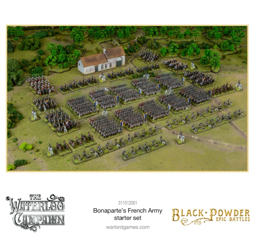 Warlord Games Black Powder Epic Battles: Waterloo – Bonaparte’s French Starter Set